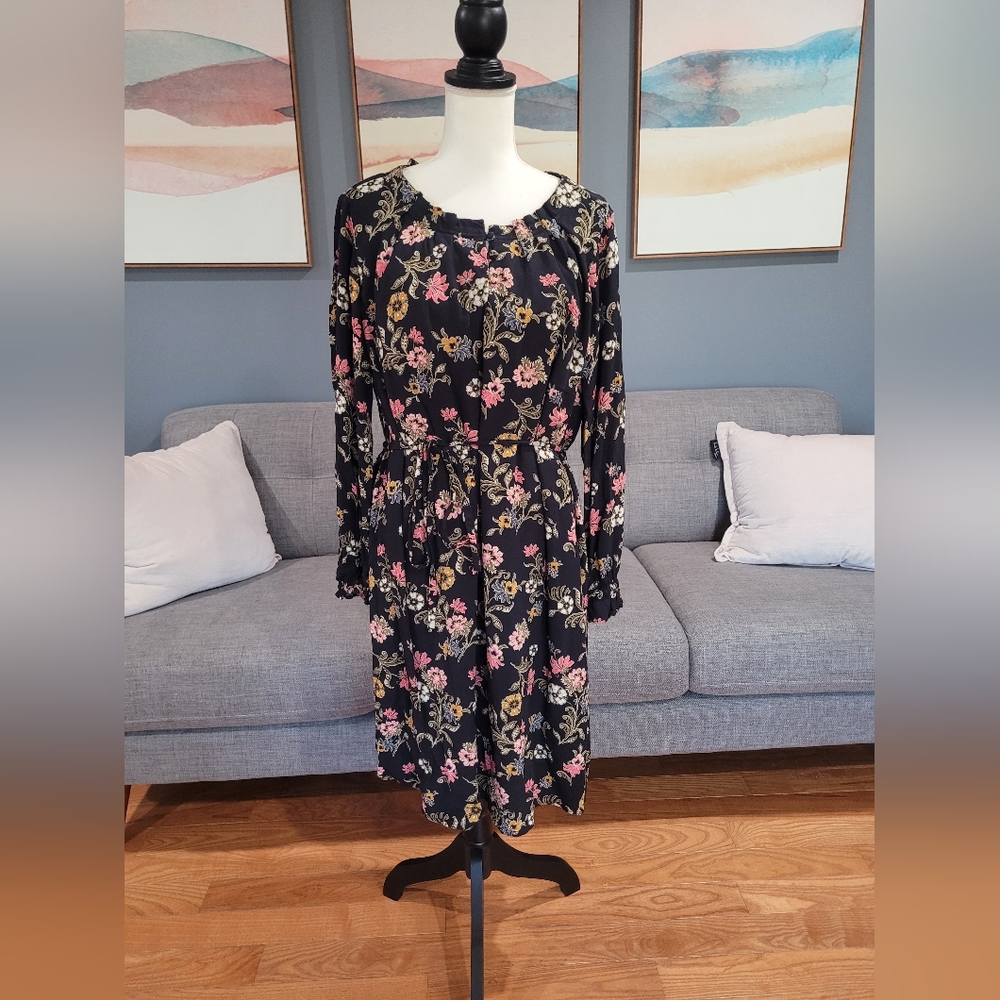 Loft plus belted dress 16 GUC